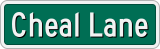 Cheal Lane sign.png