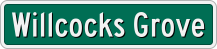 Willcocks Grove sign.png
