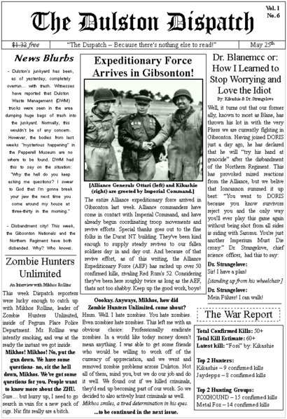 File:The Dulston Dispatch Vol1No6.PNG