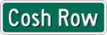 Cosh Row sign.png