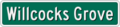 Willcocks Grove sign.png
