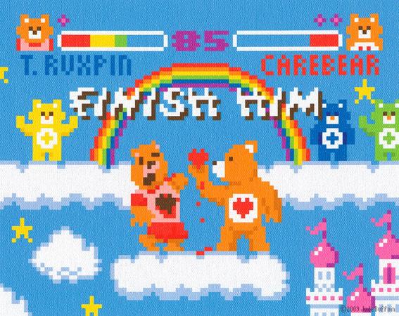 Finish Him, Carebear Style.JPG