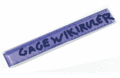 Gage, ruler of the wiki